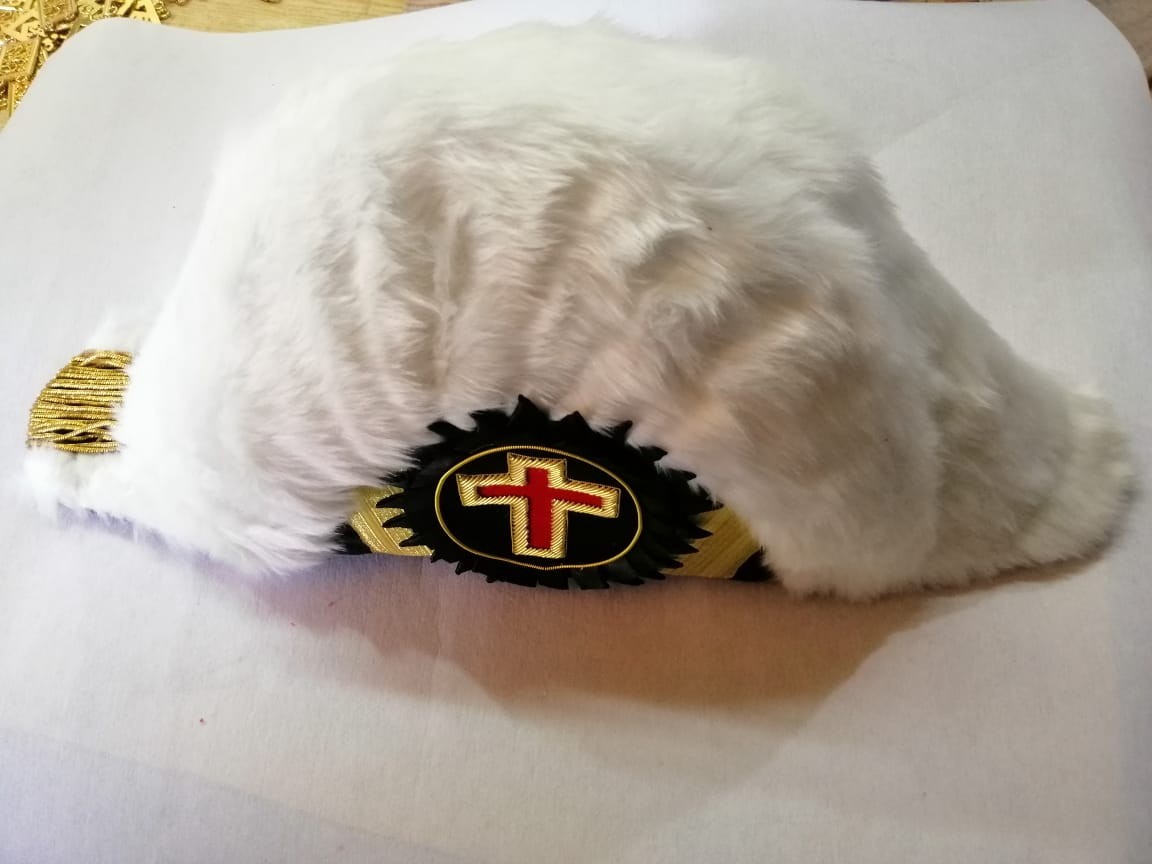 Masonic Chapeau Knights Templar Past Commander Chapeau Economic Delivery