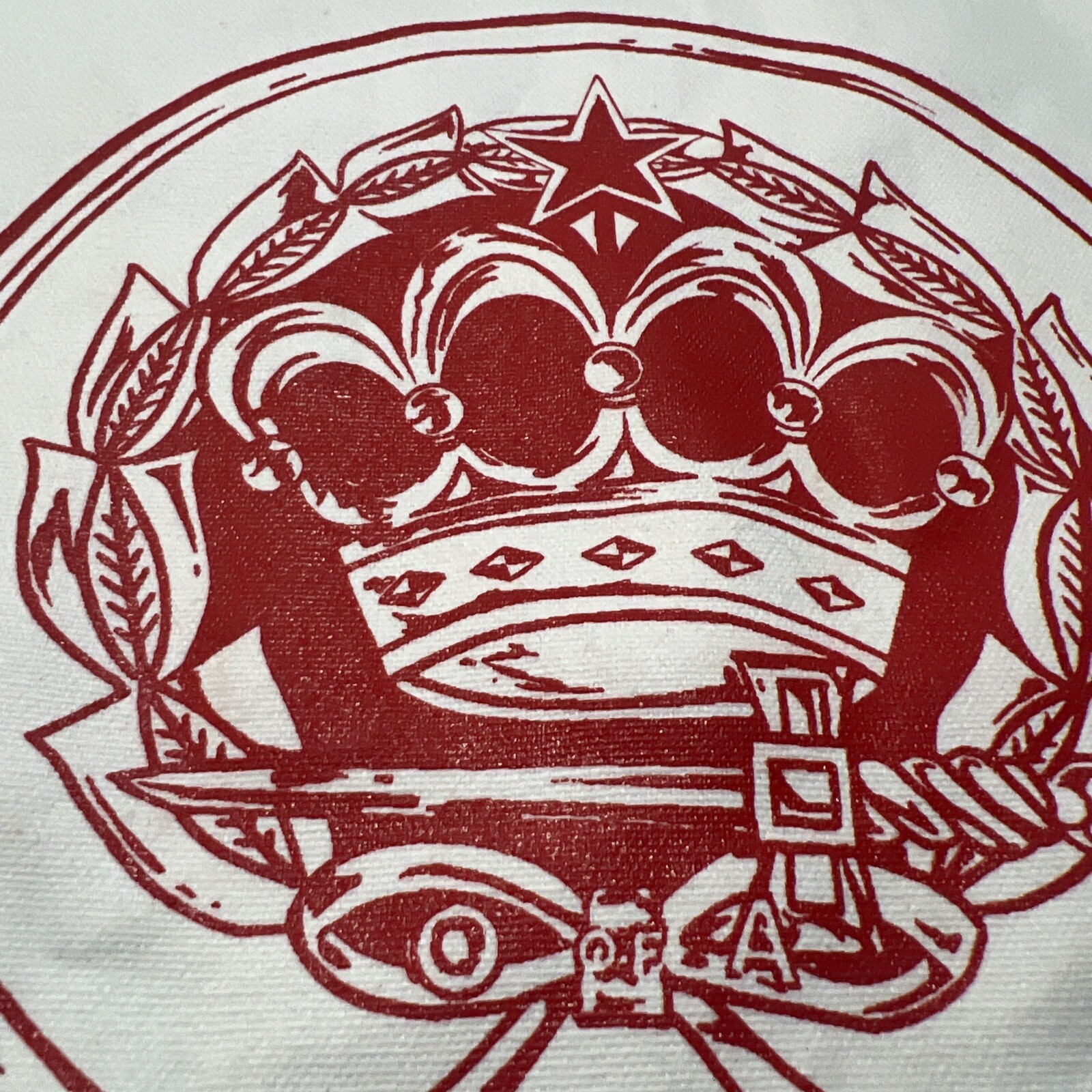 Order Of The Amaranth Canvas Tote Bag Mason Fraternal Order Eastern Star Masonic