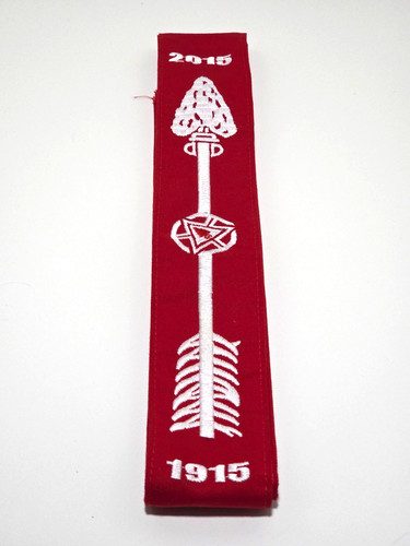 BSA NOAC 2015 OA Order of the Arrow 100th Anniversary Centennial Red Sash
