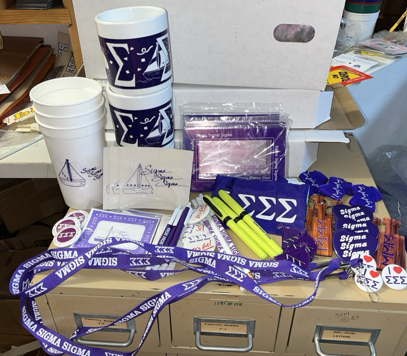 Huge Inventory Blowout Sale! Sigma Sigma Sigma (Tri Sigma). Wholesale Pricing!