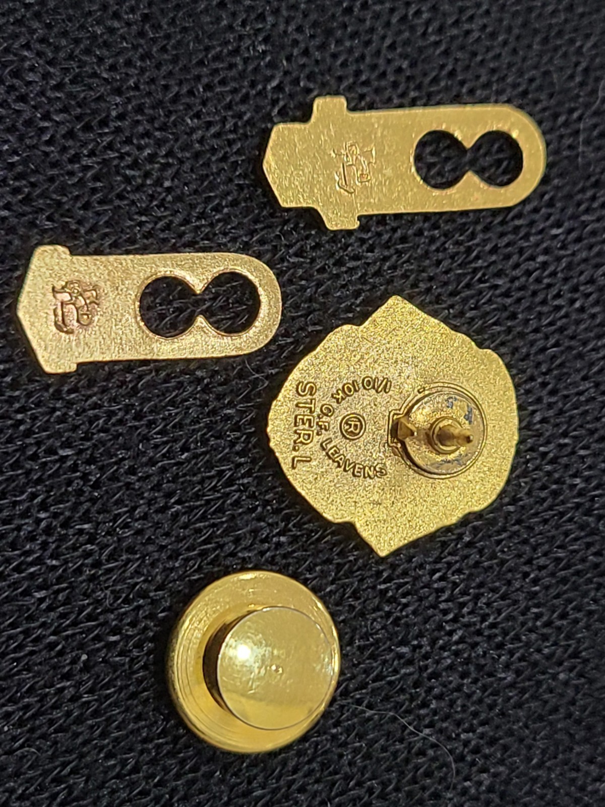 VTG LIONS CLUB LOT 15 LAPEL PINS BADGES 70S 80S 10KGF PAST PRES MICH SIGHTMOBILE