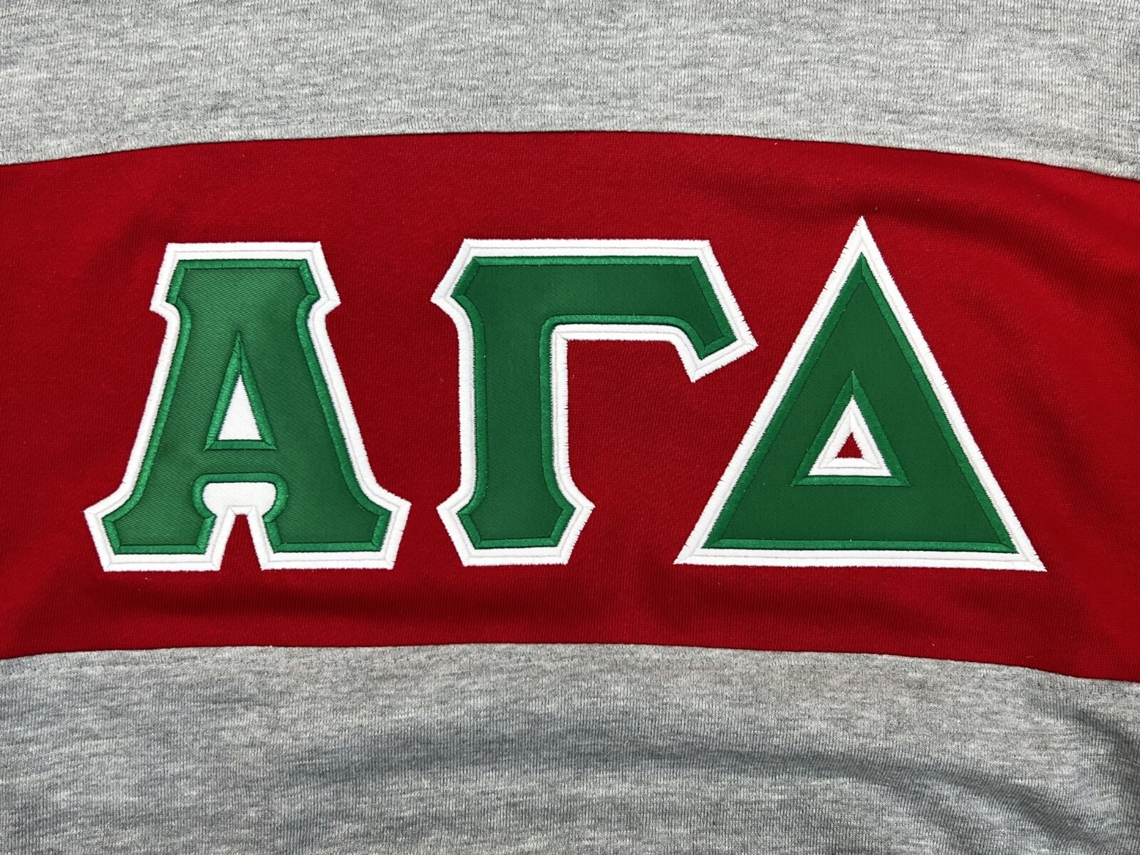 Alpha Gamma Delta size Medium hoodie sweatshirt heavyweight high cotton fleece