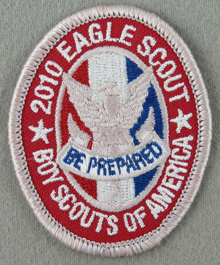 2010 Eagle Scout Patch Boy Scouts Centennial Special Issue 1 Year Only [MA402b]