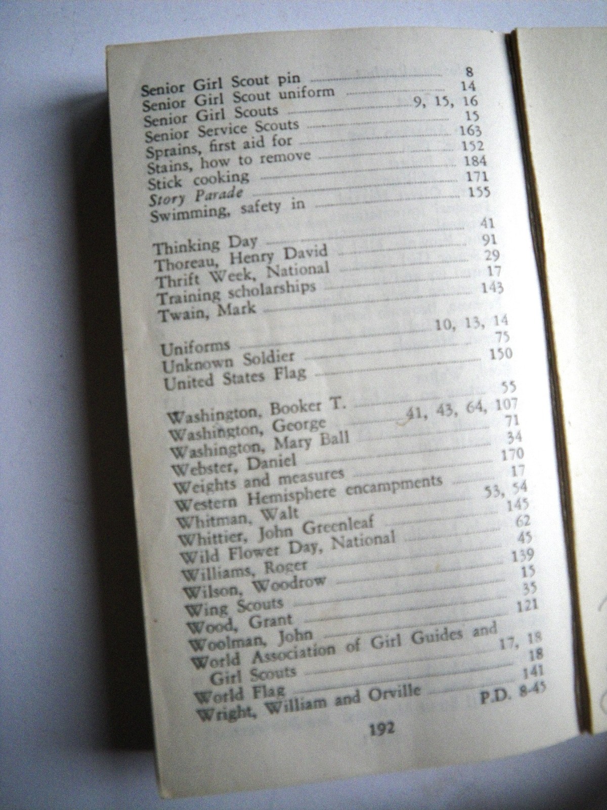 1946 Girl Scout Diary, Bangor Maine Basketball, Camp Natarswi, Lots of Writing