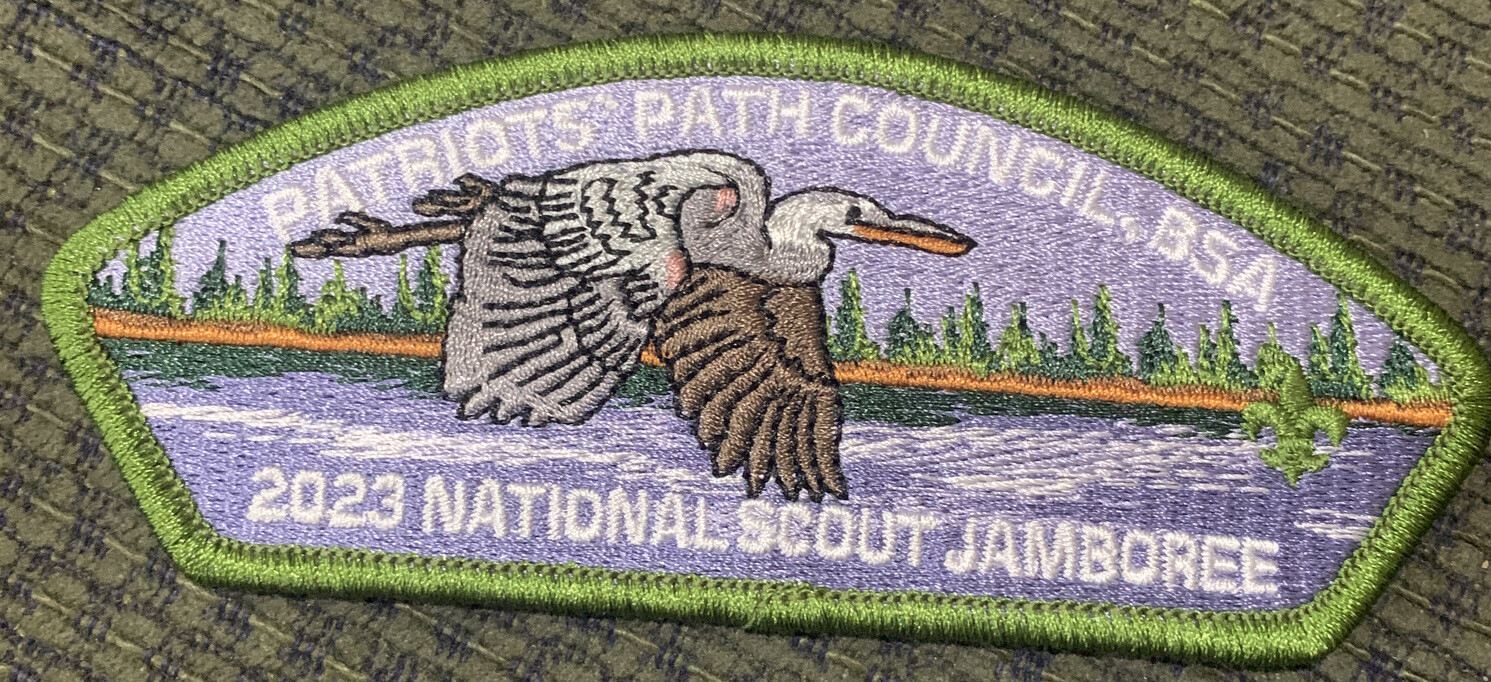 Mint 2023 JSP Patriots Path Council Green Border