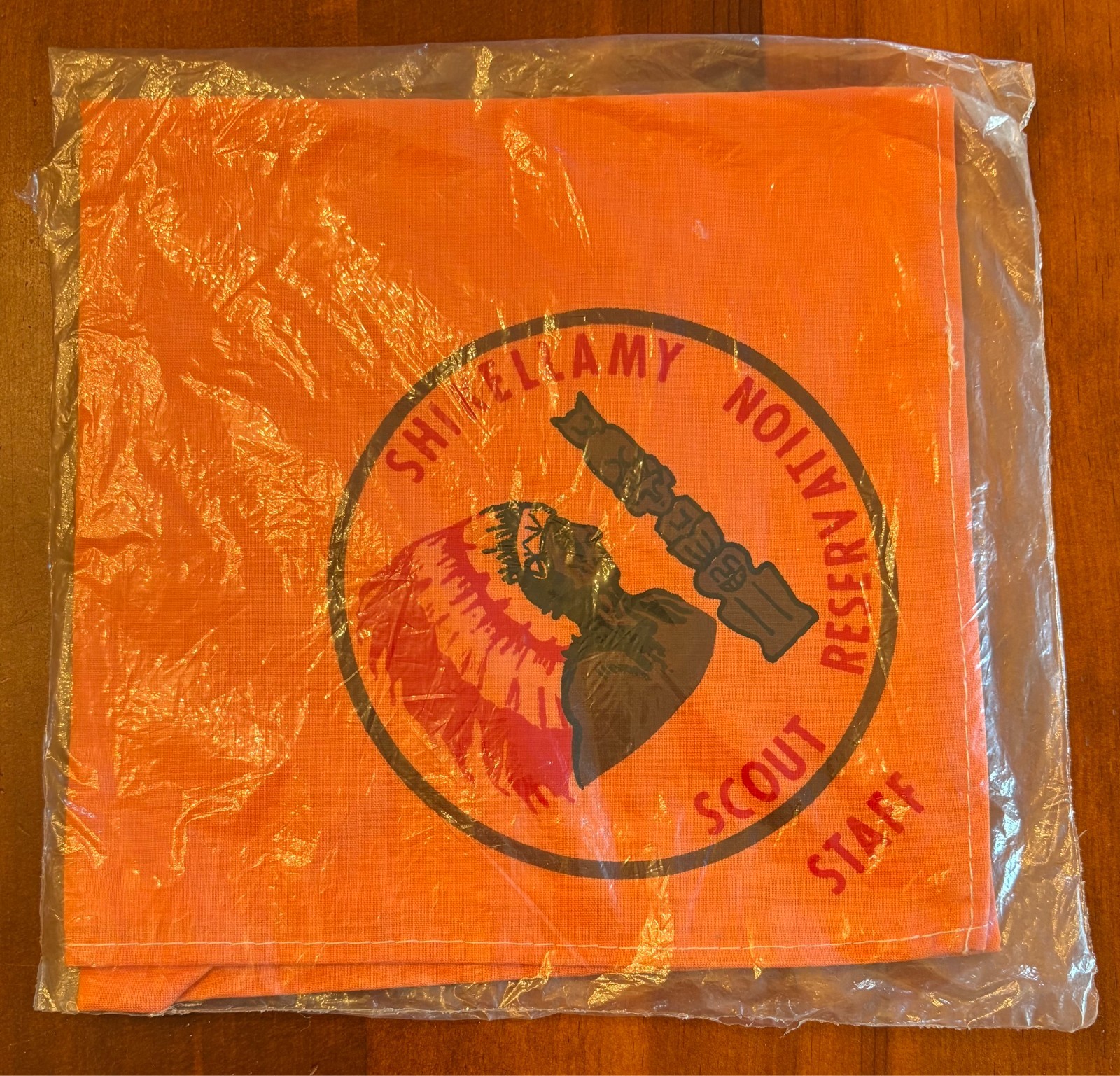 Vintage Shikellamy Scout Reservation Staff Neckerchief – BSA – Undated – New!