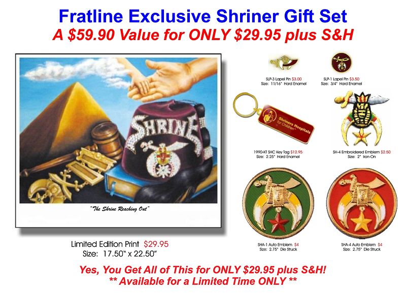 Fratline Exclusive Shriner Gift Set