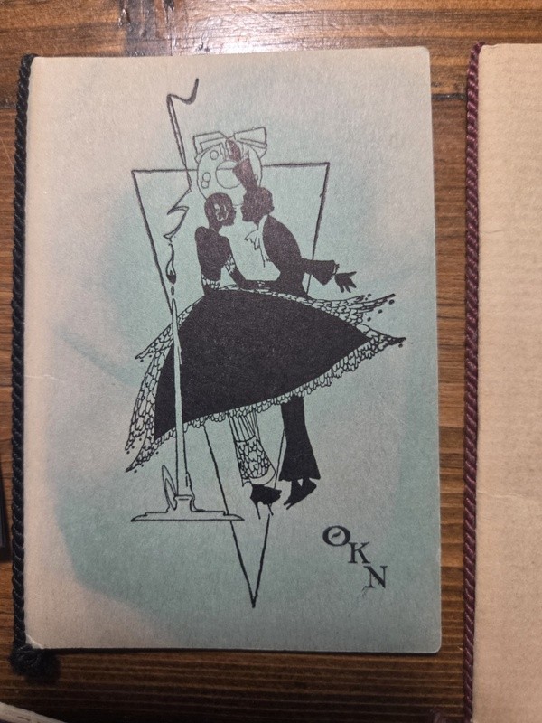 c1914-1930’s Collection of 15 UW-Madison Dance Cards School Sorority Fraternity