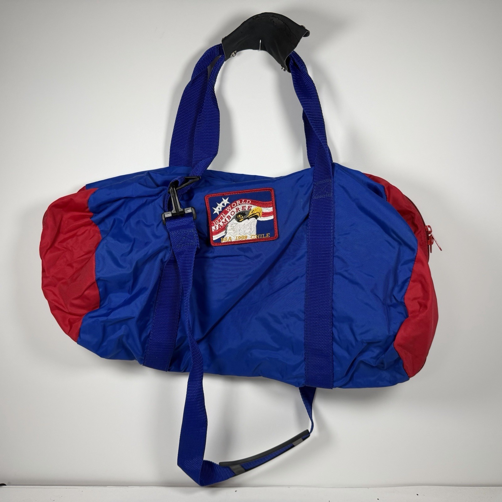 BSA 19th World Jamboree Mondial Chile 1999 Duffle Bag w/ wear CR-488