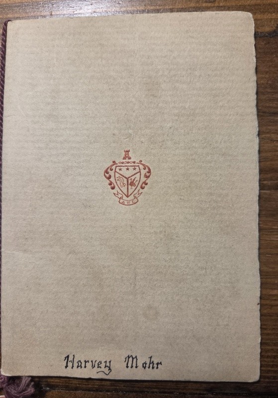 c1914-1930’s Collection of 15 UW-Madison Dance Cards School Sorority Fraternity