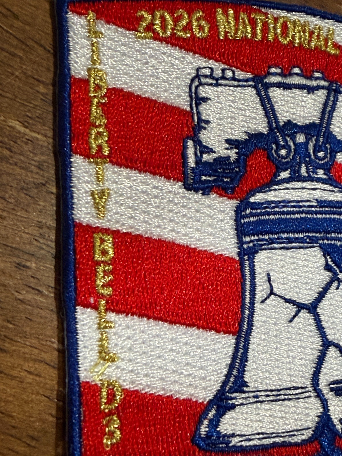 BSA- SCOUTING AMERICA 2026 National Jamboree Liberty Bell Patch Emblem