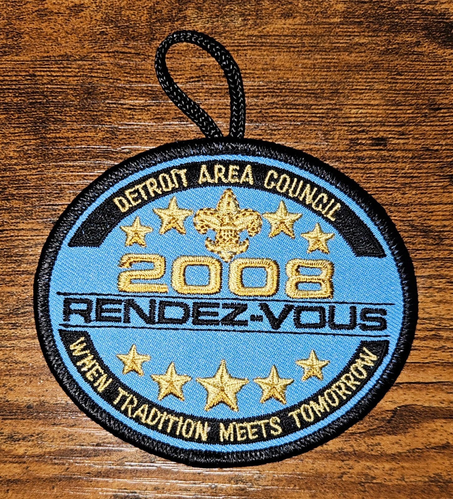 Detroit Area Council DAC Michigan 2008 Rendezvous Tradition Boy Scout BSA Patch