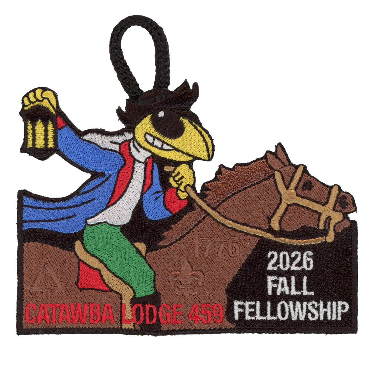 Boy Scout OA 459 Catawba Lodge 2026 Fall Fellowship Patch
